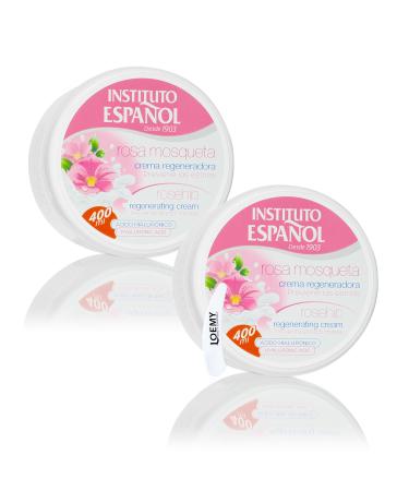 Instituto Espa ol Crema Corporal Moisturizing Cream with Hyaluronic Acid Regenerating Intensive Cream for Rough Skin Body Cream to Prevent Dehydration Set 800ml