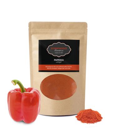 Sonnengold Spices - 200g of Premium Sweet Peppers from Spain - 100-120ASTA - Explosive Taste - Master Quality Since 1855 - Hand Packed in Eco Friendly Packaging