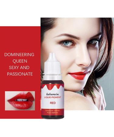 Stronrive 12 Colors Lip Gloss Liquid Pigment - DIY Lipstick Cosmetic Dye for Lip Gloss Production - Buy Online on GoSupps.com