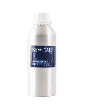 Mystic Moments | New Car Fragrance Oil - 1Kg - Perfect for Soaps Candles Bath Bombs Oil Burners Diffusers and Skin & Hair Care Items Leather 1Kg
