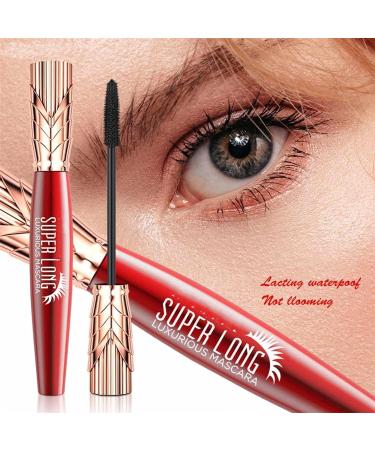 behound Yanqina Super Long Mascara 4D Waterproof and Sweat Proof Mascara Super Long Luxurious Mascara Yanquina Stereo Lengthening Mascara 4D Silk Fiber Lash Mascara 2 Pcs - Buy Online on GoSupps.com