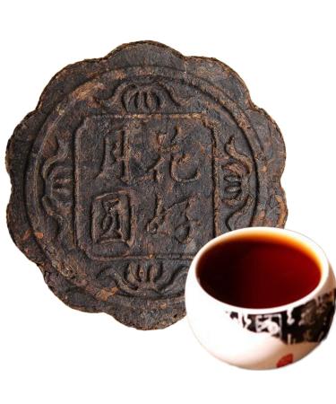 Yunnan Puerh th Chen nian Puer lune g teau th bonne lune ronde puer th m r 100g (0.22LB) th Pu'er th noir th Puer th chinois th Pu th Pu-erh vieux arbres th Pu erh th cuit th rouge