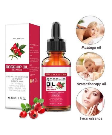 2Pcs Hydrating Facial Skincare Set | Rosehip Seed Oil & Gua Sha Tool for Radiant Skin | Organic Vitamin A Facial Oils - Buy Online on GoSupps.com