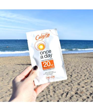 Calypso Once A Day Sun Protection Sachet SPF20 | 40ml (Pack of 2) 40 ml (Pack of 2) - Buy Online on GoSupps.com