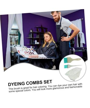 Beaupretty Hair Coloring Set - 2 Pcs Mixing Bowls & Brush for Perfect Hair Color Application - Ideal for Men & Women - International Shipping Available - Buy Online on GoSupps.com