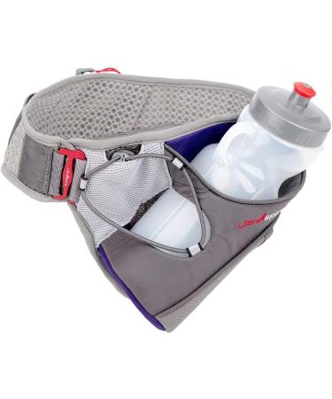 Ultraspire Nerve Hydration Running Belt Pack XL- 20 oz Bottle - Purple - Buy Online on GoSupps.com