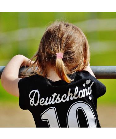 100pcs Hair Ties for Toddler Girls Soft Elastic Hair Ties Bands Mini Hairbands Ponytail Holders Seamless Hair Bands for Baby Kids (Assorted Colors) - Buy Online on GoSupps.com