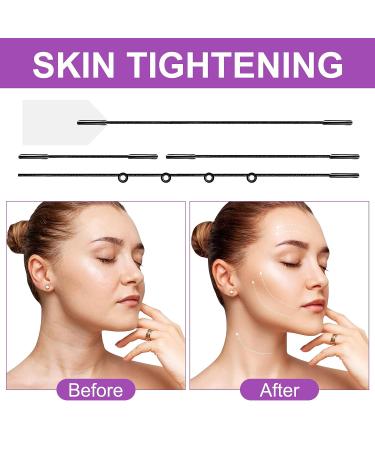 Mcukv Face Tape Lifting - 60pcs Invisible Facelift Tape with 8 Adjustable Bands | Instant Neck and Facial Lifting for Wrinkles, Double Chin, and Saggy Skin | Waterproof - Buy Online on GoSupps.com