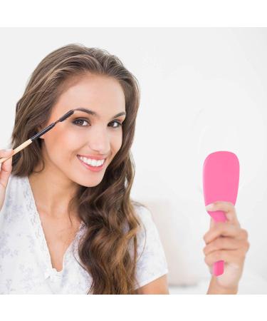 8 Pieces Handheld Hand Mirror Bulk Compact Travel Makeup Mirror Handheld Cosmetic Mirror with Handle Portable Vanity Mirror for Travel Camping Home 4 Colors 3.15 Inch Wide 7.09 Inch Long - Buy Online on GoSupps.com