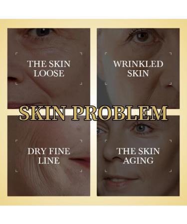 24K Collagen Anti Wrinkle Face Cream - Moisturiser Face Women - Collagen Cream for Face - Face Moisturizer for Dry Skin - Anti Wrinkle Cream for Women - Buy Online on GoSupps.com