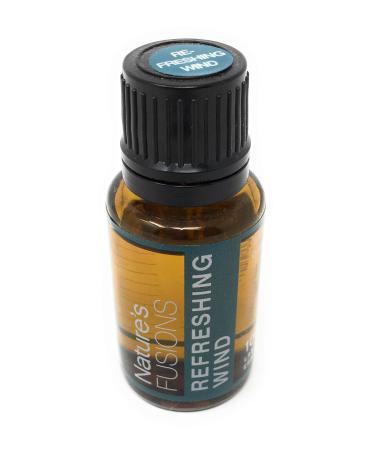 Natures Fusions Essential Oil Alertness 0.5 Fl Oz Refreshing Wind (Blend)