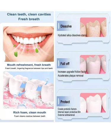 Sp-4 Toothpaste - Sp-4 Breath Toothpaste - Probiotic Tooth Whitening Agent Breath Freshing Whiting Toothpaste for Adults Dazzling White Toothpaste Enamel Strengthening Toothpaste (1pcs) - Buy Online on GoSupps.com