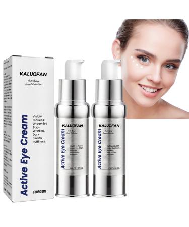 JAYSUING Eye Cream Against Dark Circles Active Ingredient Combination Kaluofan 2 Pieces Active Eye Cream Makes Dark Circles and Fade Symptoms Eliminates Fine Lines Eye Bags