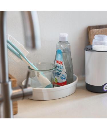 NUK Bottle Brush Twist - Gentle & Thorough Baby Bottle Cleaning | Suction Brush | 1 Piece Mint Packaging - Buy Online on GoSupps.com