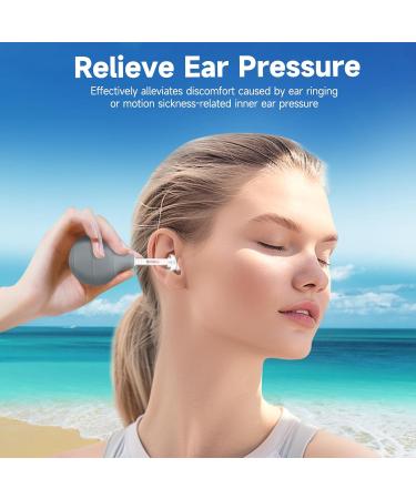 Ears Pressure Relief for Airplane Travel Essentials, Gifts for Men Women Who Like Travel as Christmas Gift, Stocking Stuffer, Gray - Buy Online on GoSupps.com