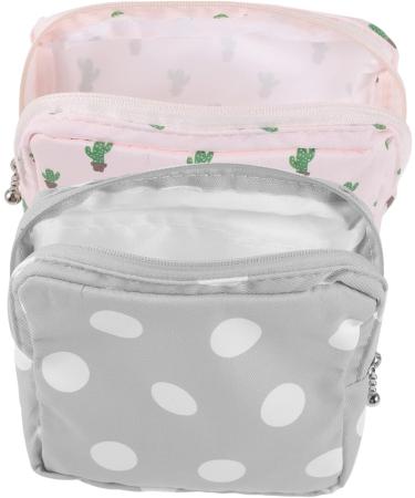 Lurrose 4-Piece Women's Storage Bags - Cosmetic Pouches Bandage Containers & Travel Organizers for First Period Essentials - Buy Online on GoSupps.com