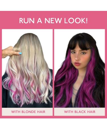 Buy If-Alife Violet Tape Extensions - 10pcs Real Hair 25g 35cm - Invisible & Smooth Hair Extensions for Girls - Buy Online on GoSupps.com