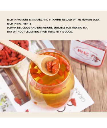 Organic Dried Goji Berries 170g Ningxia Wolfberry Canned Dried Wolfberry Tea Brewing Goji Berries Teas And Healthy Snacks For Adults - Buy Online on GoSupps.com