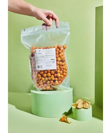 KoRo - Organic Physalis souffl 500g - No added sugar - Particularly crispy - Pleasantly tart - 100% fruit pleasure. - Buy Online on GoSupps.com