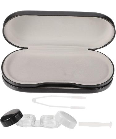 Buy Healvian Double Purpose Glasses Case - Hard Shell Container for Contact Lenses & Schnapps Glasses | Sturdy & Reusable - Perfect for All Your Eyewear Needs! - Buy Online on GoSupps.com