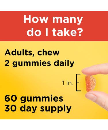 Nature Made Extra Strength Vitamin C 500mg Gummies - Immune Support Dietary Supplement - 60 Gummies - Buy Online on GoSupps.com
