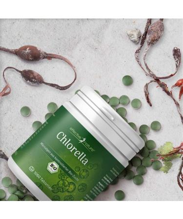 Chlorella Bio Pressing - 1060 Organic Tablets | 500mg High-Dose | 3+ Months Supply | Made in Germany DE- KO-006 - Buy Online on GoSupps.com