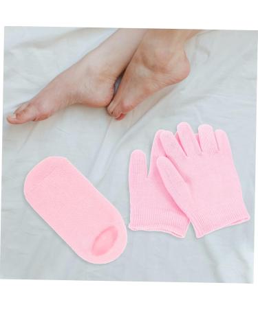 ULTECHNOVO 2 Sets Moisturizing Gloves & Socks Moisturizing Foot Socks Grooming Gloves Household Gloves Hand Cream Men Essential Oil Hand Cares Gloves Foot Cream Polyester and Gel at - Buy Online on GoSupps.com