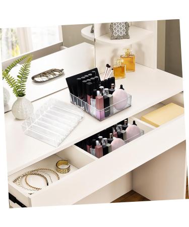 OFFSCH 2pcs for Eyeshadow Palette Display Acrylic Case Clear Holder Makeup Desktop Stand Divided Organizer - Buy Online on GoSupps.com