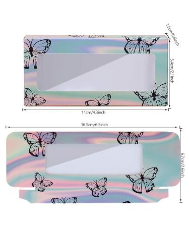 MWoot 24-Piece Butterfly Print Eyelash Packaging Box | Empty Storage for False Eyelashes & Care Tools - Buy Online on GoSupps.com