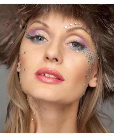 KOHOTA 6 Sheets Face Gem Eye Body Jewels Crystal Rhinestone for Halloween Festival & Nail Art - Multi-color - Buy Online on GoSupps.com