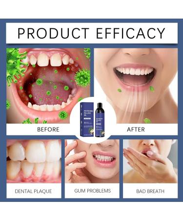 Oil Pulling Mouthwash - 100ml with Tongue Scraper | Daily Use at Home and While Traveling - Home Travel Morning Evening Sleep - Buy Online on GoSupps.com