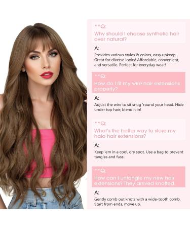 Silk-Co 50cm Hair Extensions for Women | Corrugated Secrets with Rubber Band & Wire | Orange-Red Synthetics - Buy Online on GoSupps.com