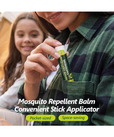 10 Pack Mosquito Repellent Balm Stick Mosquito Repellent Balm for Outdoor Patio Hiking Camping Plant-Based Natural Ingredients Travel-Pocket Size 0.15oz Each - Buy Online on GoSupps.com