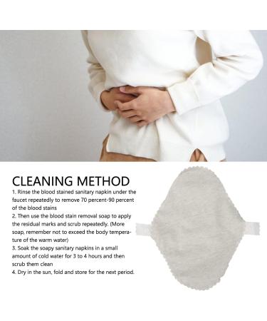 Leakproof Washable Panty Liners - Reusable & Absorbent Pure Cotton - Women's Sanitary Pads (M) - Buy Online on GoSupps.com