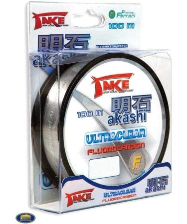 Lineaeffe Akashi Ultraclear Fluorocarbon 100m - 0.400mm Sea Spinning Surfcasting Line for Fishing - Buy Online on GoSupps.com