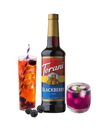 Torani Blackberry Syrup 25.4 Fl Oz (Pack of 1) - Premium Quality Flavoring for Drinks and Desserts - Buy Online on GoSupps.com