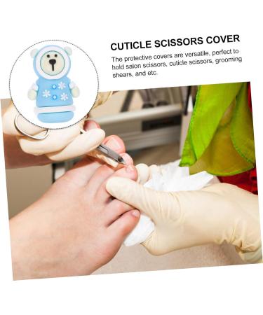 minkissy Cuticle Nipper Protective Cap Manicure Tools Pliers Cat Paw Silica Gel Cuticle Protector - Buy Online on GoSupps.com