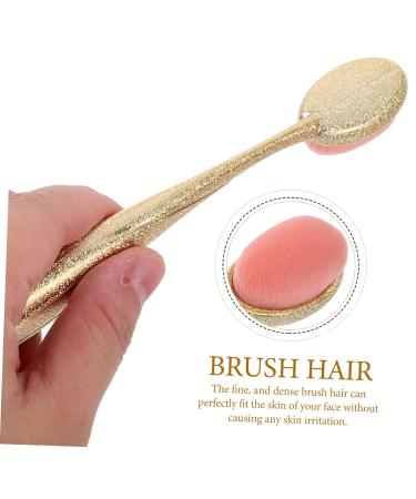 Angoily Foundation Brush - Versatile Blusher & Concealer Makeup Tool | Premium Sub-Golden Cosmetic Brush for Flawless Application - Buy Online on GoSupps.com