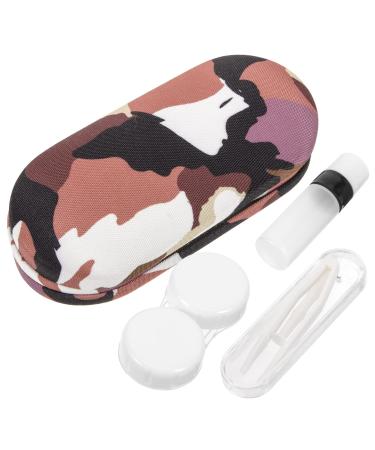 Homsfou 1 set of glasses case with double usage purpose glasses container for home clipper guards glasses glasses case sunglasses glasses organizer sunglasses manual suitcase