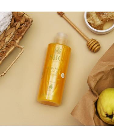 SBC Skincare Manuka Honey & Quince Body Wash - 300ml | Nourishing Shower Cream For All The Family | Body Wash For Dry And Irritated Skin | SLS And Soap Free - Buy Online on GoSupps.com