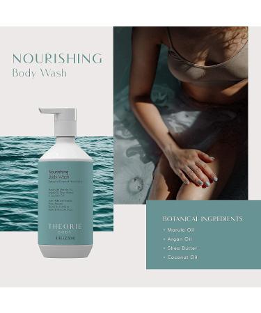 Theorie Nourishing Body Wash with Marula, Argan, Coconut Oil & Shea Butter - Amber Rose Fragrance - Vegan - 500mL - Buy Online on GoSupps.com