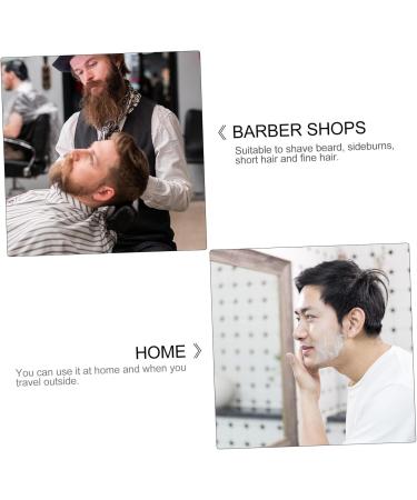 Fomiyes 7-Piece Travel Shaver Razor Set for Men - Rustproof Steel Hair & Beard Trimmer - Buy Online on GoSupps.com