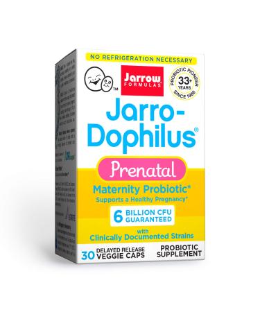 Jarrow Formulas Jarro-Dophilus Prenatal 6 Billion 30 Veggie Caps