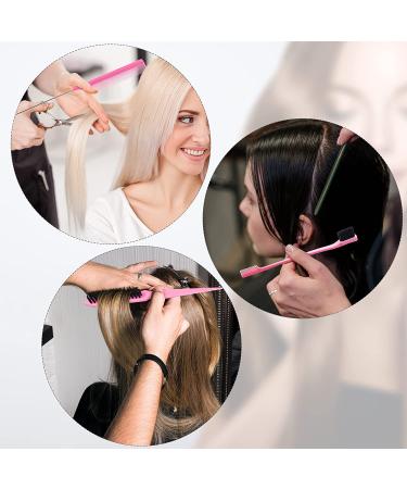 5-Piece Rat Tail Comb Set for Hair Styling - Pink | Stainless Steel Teasing Brush for Men and Women - Ideal for Salon and Home Use - Buy Online on GoSupps.com