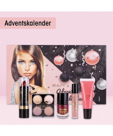 Accentra Advent Calendar: 24-Cosmetic Make-Up Set for Women & Teen Girls | Perfect Holiday Styling - Buy Online on GoSupps.com