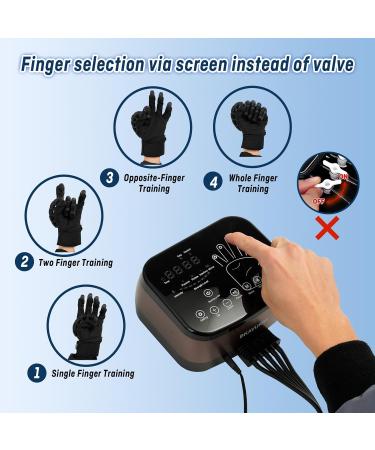 Upgraded Robotic Rehabilitation Glove for Stroke Therapy - XL Left Hand | International Shipping Available - Buy Online on GoSupps.com