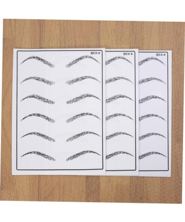 Hemoton Permanent Eyebrow Cosmetic - Makeup Practice for Supply Skin Microblading Fake - Buy Online on GoSupps.com