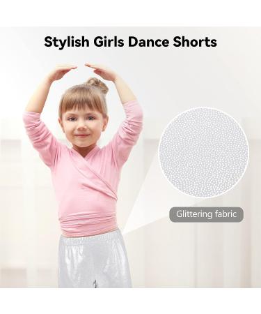 Resinta 3-Piece Sparkle Gymnastics Dance Shorts Set for Girls - Buy Online on GoSupps.com
