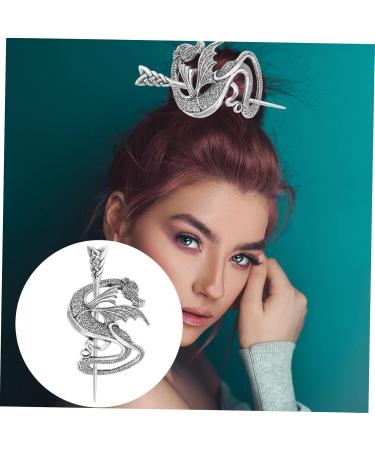 Didiseaon Vintage Viking Hairpins Hair Cuff Bun Cage Metal Knot Hair Clip Hair Bun Cuff Hair Slide Hairpins Crystal Hair Accessories Girl Hair Accessories Miss Alloy Headgear - Buy Online on GoSupps.com