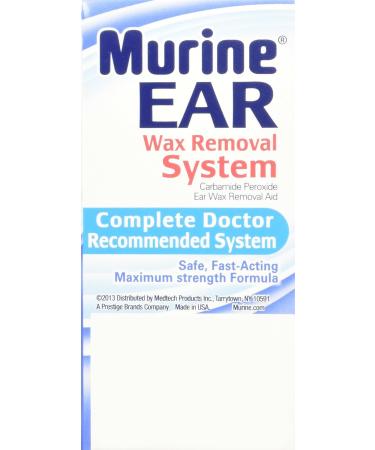 Murine Ear Wax Removal System 0.5 Fl Oz - Quick & Effective Solution - Buy Online on GoSupps.com